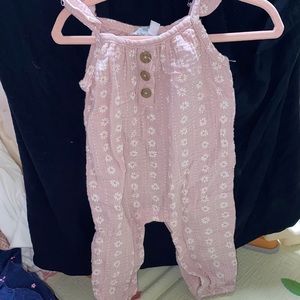 Pink Daisy jumpsuit